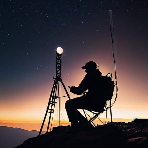 Operating a Radio Contact When the Ionosphere Actually Cooperates
