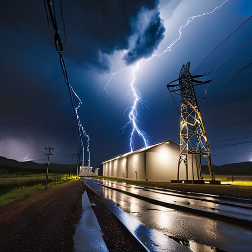 How to Protect a Station From Lightning, Realistically
