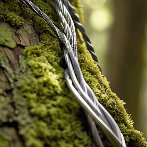 How to Get a Wire Into a Tree and Keep It There