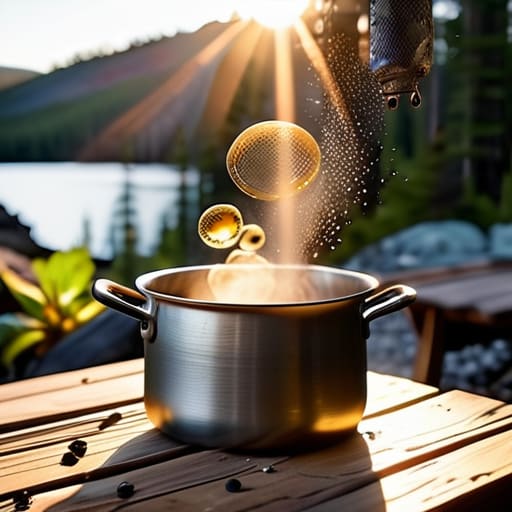 The Real Physics of Removing Burnt Food From Camping Pots